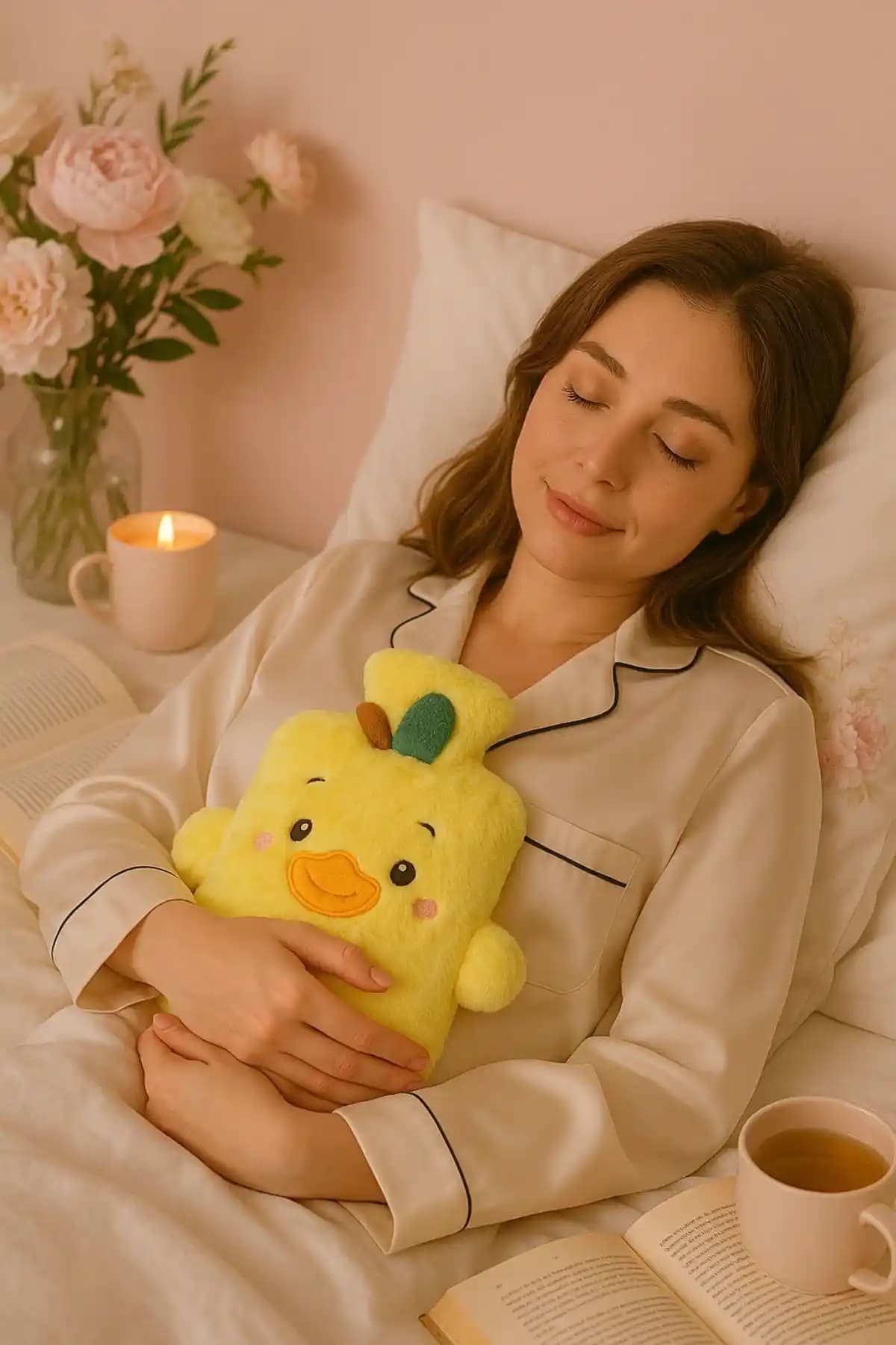 TOYFEST Sarı Civciv Sıcak Su Torbası: Konforlu ve Uzun Süre Isı Sağlayan Peluş Tasarım