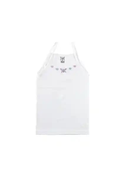 Tutku 0165 6'lı Paket Pamuklu İşlemeli İp Askılı Kız Çocuk Atlet Seti İncelemesi