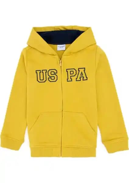 U.S. Polo Assn. Erkek Çocuk Sweatshirt Modelleri: Kapüşonlu Sarı ve Siyah Bisiklet Yaka Karşılaştırması