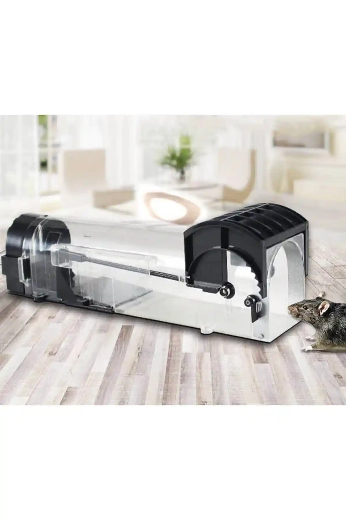 Wipest Fare Büyük Lağım Sıcan Canlı Yakalama Kapanı Şeffaf ve Kırılmaz Tasarım