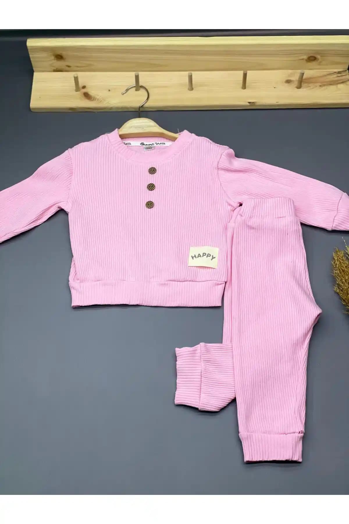 ZİMBOO Kız Bebek Kaşkorse Likralı 2'li Takım: Konforlu ve Şık Bebek Giyim Seti