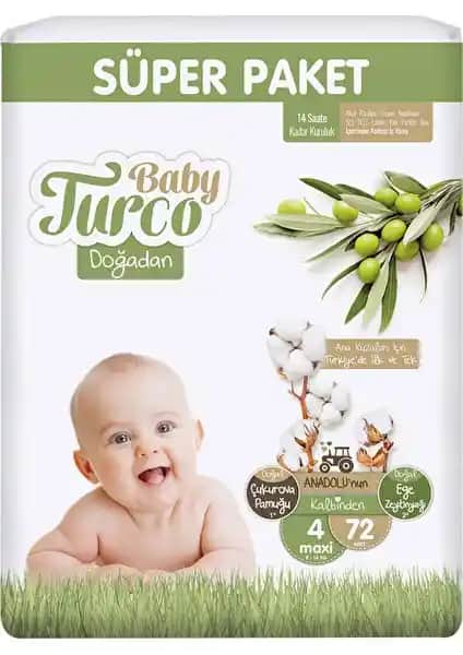 Baby Turco 4 Numara Bebek Bezi ve Paketleri Karşılaştırması ve Özellikleri