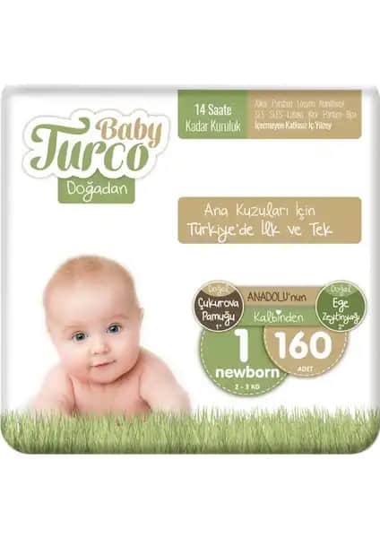 Baby Turco Doğadan 1 ve 4 Numara Bebek Bezleri Karşılaştırması ve Özellikleri