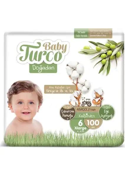 Baby Turco Doğadan Bebek Bezi Karşılaştırması 6 Numara ve 6 Beden Ürünleri