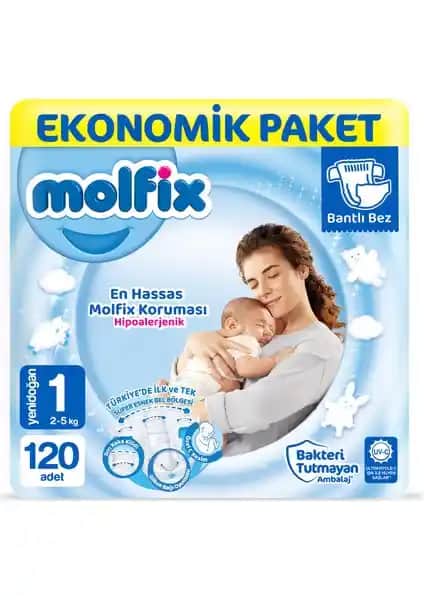 Molfix Bebek Bezi 1 Beden ve 6 Beden Fırsat Paketi Karşılaştırması