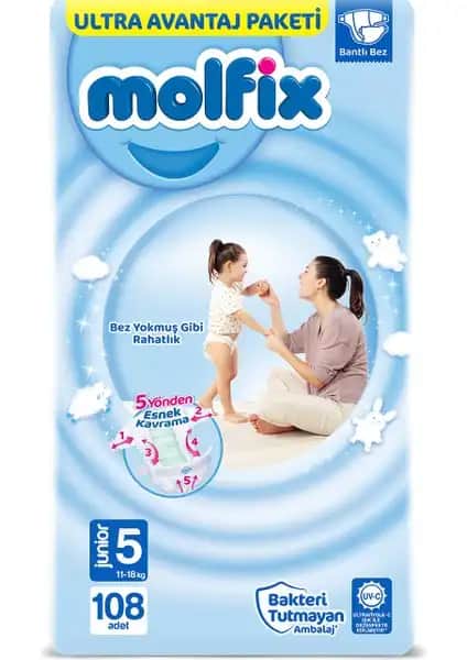 Molfix Bebek Bezi 5 ve 6 Beden Karşılaştırması: Hangi Bebek Bezi Sizin İçin Uygun