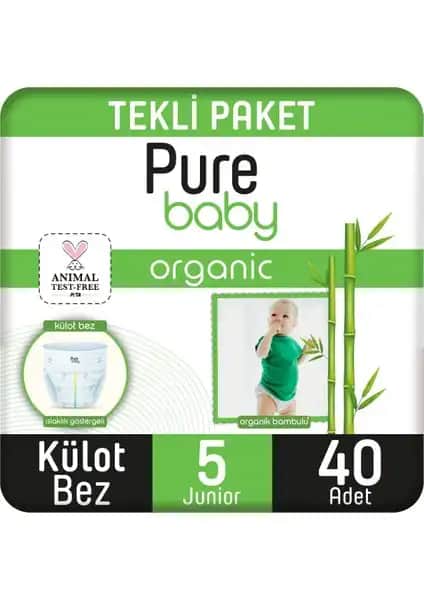 Pure Baby Organik Bambu Özlü ve Sleepy Bio Natural Külot Bez Karşılaştırması