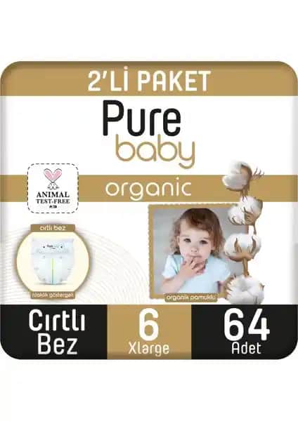 Pure Baby Organik Pamuklu Bezlerin 2'li ve 3'lü Paketleri Arasındaki Farklar ve Özellikler