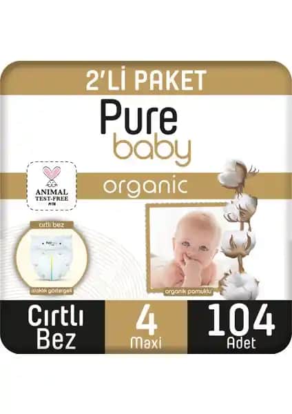 Pure Baby Organik Pamuklu Çıtlı Bezler: 2'li ve 3'lü Paketlerin Karşılaştırması
