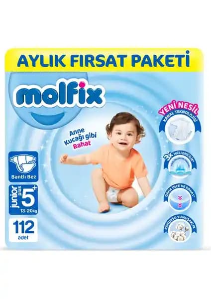 Molfix Bebek Bezi 5+ Beden Junior Plus ve Ultra Fırsat Paketi Karşılaştırması