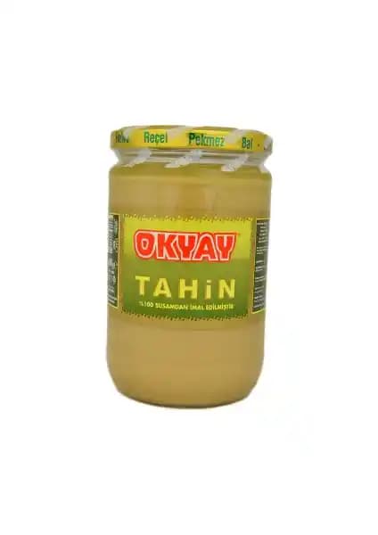 Okyay Tahin 600 gr Cam Kavanoz ve 1,74 kg Teneke Tahin Karşılaştırması