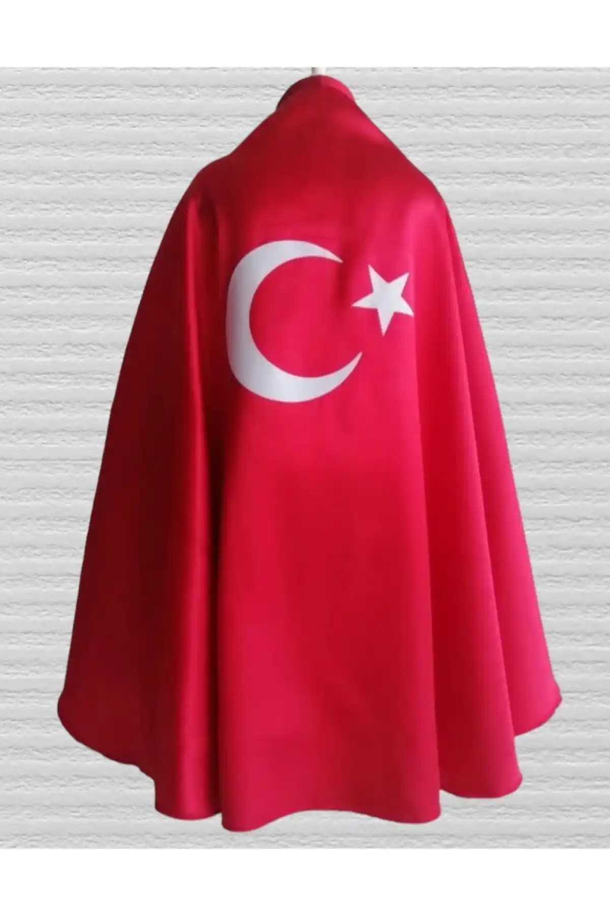 23 Nisan Ulusal Egemenlik ve Çocuk Bayramı İçin Kırmızı Gösteri Pelerini Ürün Tanıtımı ve Özellikleri