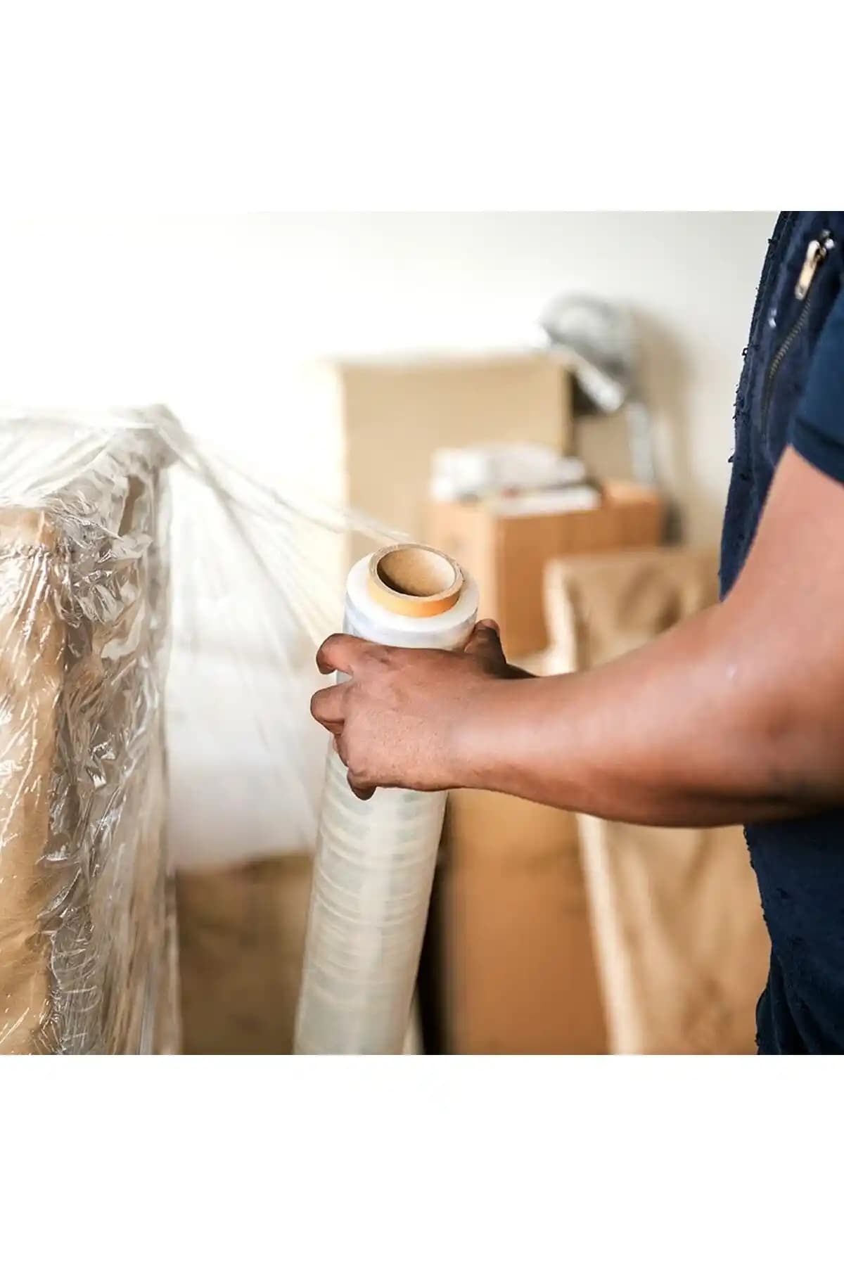 3500 Gram Kalın Streç Film ile Güvenli Taşıma ve Depolama Çözümleri