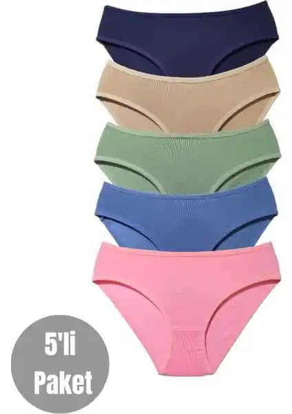 Alya Underwear Kız Çocuk İç Giyim Serisi Renkli ve Konforlu Slip Külotlar