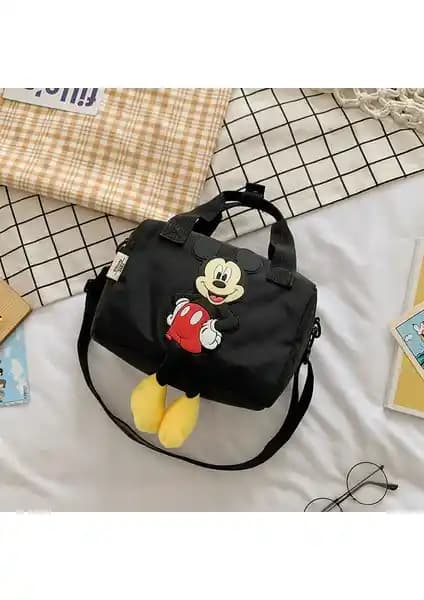 Apsino Sevimli Mickey Mouse Günlük Çanta Çocuklar İçin Pratik ve Renkli Tasarım