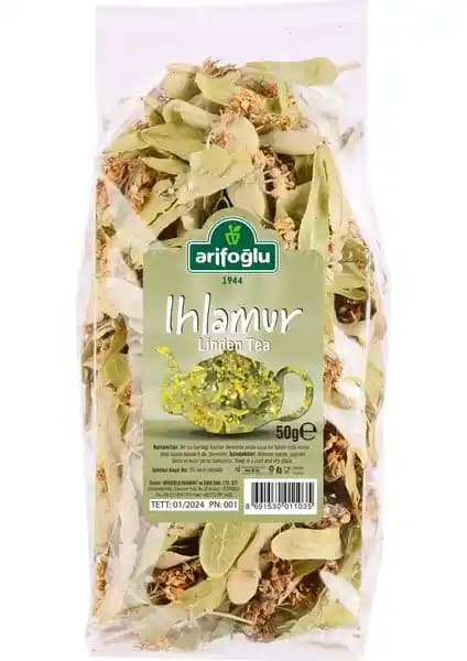 Arifoğlu Ihlamur 50 gr Doğal ve Ferahlatıcı Bitki Çayı Sağlıklı Yaşam İçin Uygun