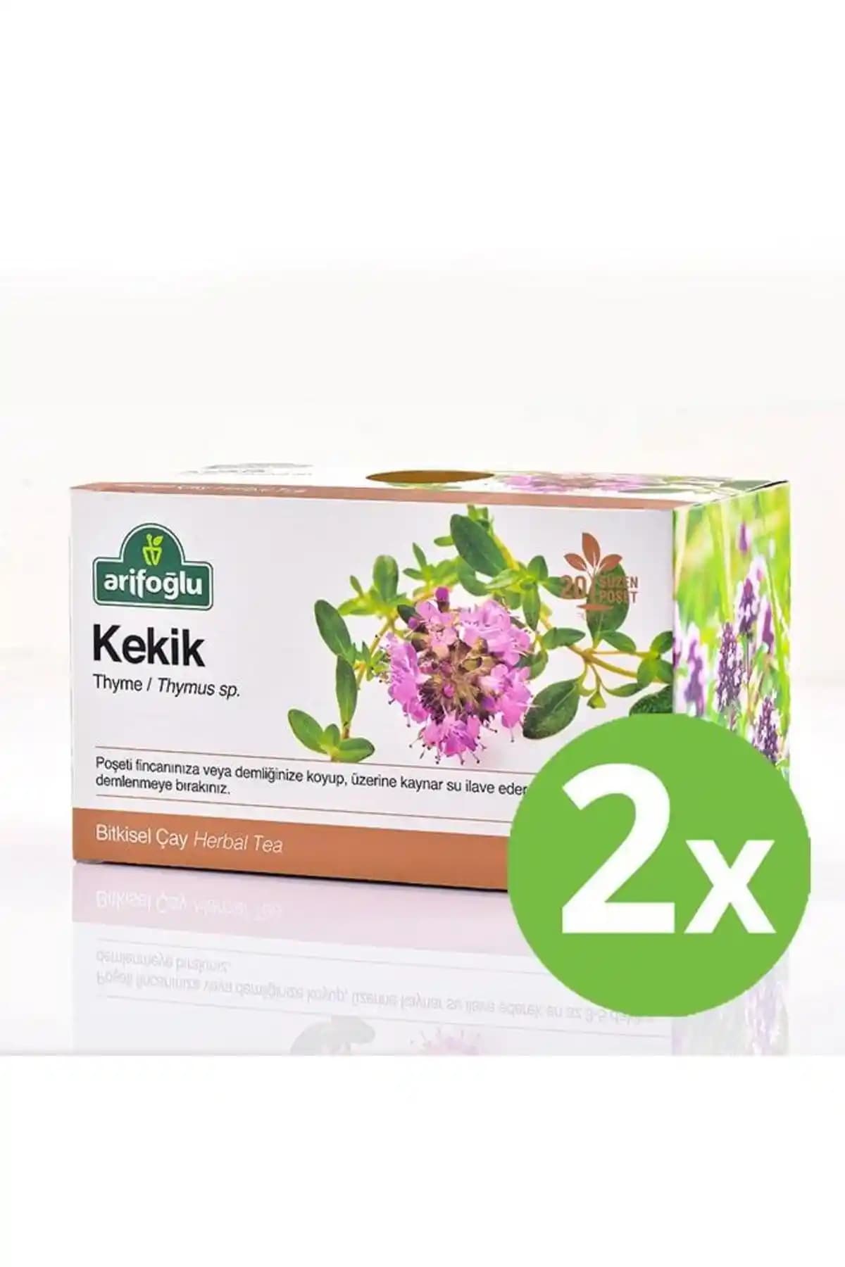 Arifoğlu Kekik 20'li Süzen Poşet Çay Doğal ve Sağlıklı Bir Alternatif