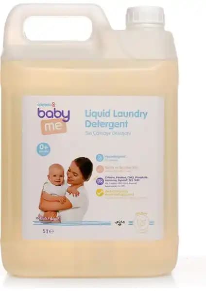 Baby Me Sıvı Bebek Çamaşır Deterjanı: Hassas Ciltler İçin Güvenli ve Doğal Temizlik Çözümü