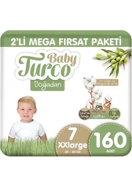 Baby Turco Doğadan Bebek Bezleri Karşılaştırması: 2'li Mega Fırsat Paketi ve 4 Numara Ürünleri