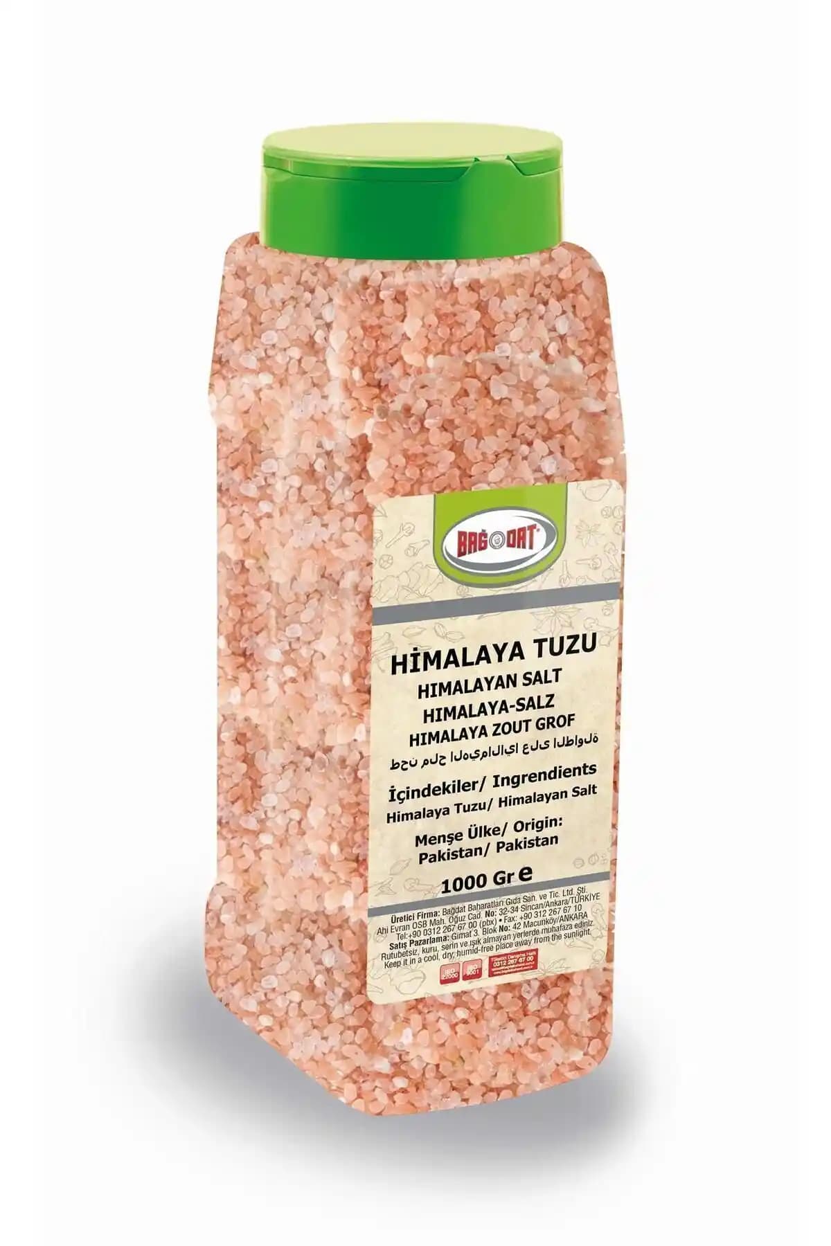 Bağdat Himalaya Tuzu 1000 Gr Doğal ve Sağlıklı Lezzet Kaynağı