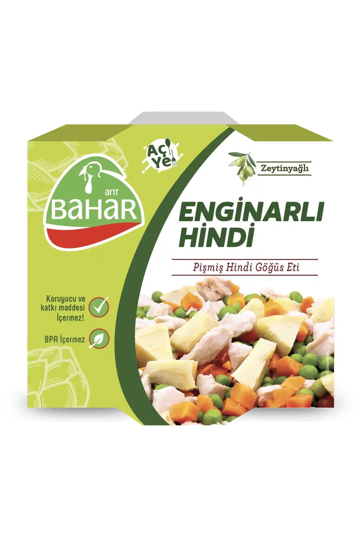 Bahar Hindi Antbahar Enginarlı Hindi 165 G Sağlıklı ve Pratik Bir Alternatif