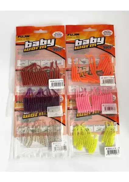 Balıkçılıkta Silikon Yemler Karşılaştırması: Fujin Baby Worm ve Ryuji V8 Ürün Analizi