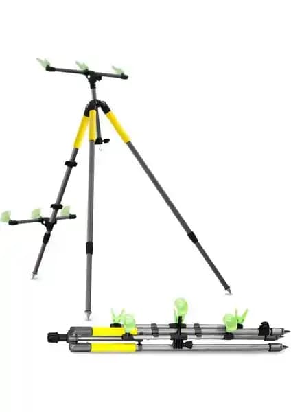 Bauer Surf Maxim Pro Metal Tripod Balıkçı Sehpası: Dayanıklı ve Pratik Balıkçılık Ekipmanı