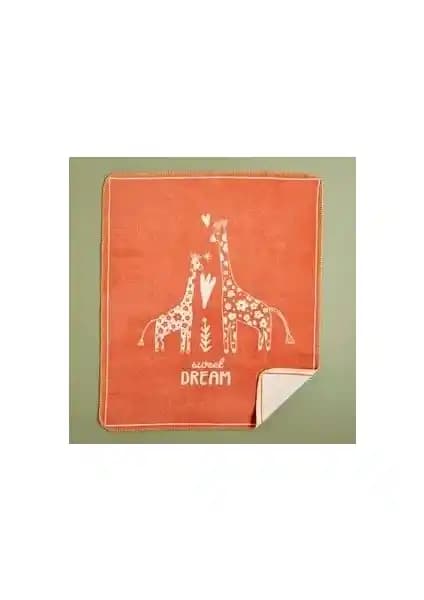 Bella Maison Graffie Pamuklu Bebek Battaniyesi: Yumuşak ve Dayanıklı Konfor Ürünü