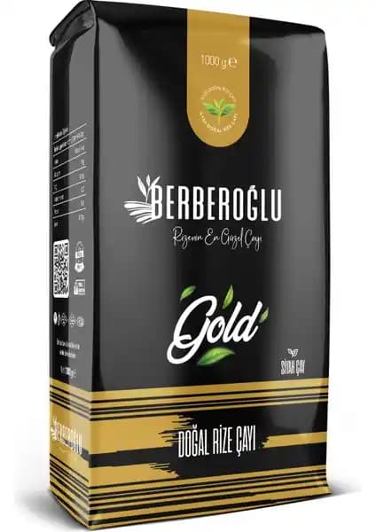 Berberoğlu Gold Siyah Çayı Türkiye kökenli yüksek kalite ve zarafetle öne çıkan özel çay çeşidi