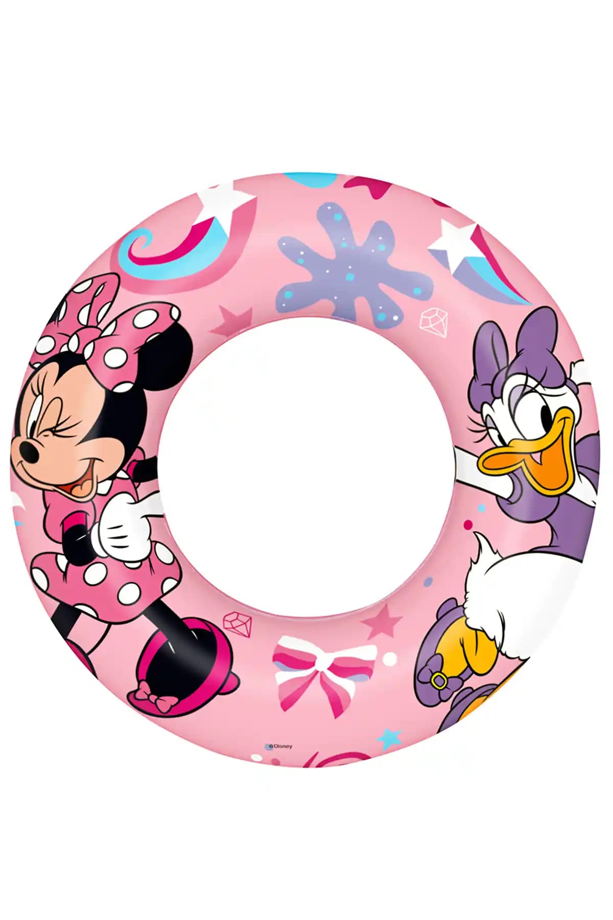 Bestway Minnie Mouse Simit 56 Cm Pudra Pembe Çocuklar İçin Güvenli ve Eğlenceli Yüzme Arkadaşı