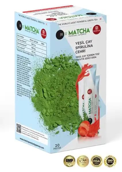 Bilge İlaç Matcha Premium Japonya Çilek Aromalı Detox Burner Form Maça Çayı Özellikleri ve Faydaları