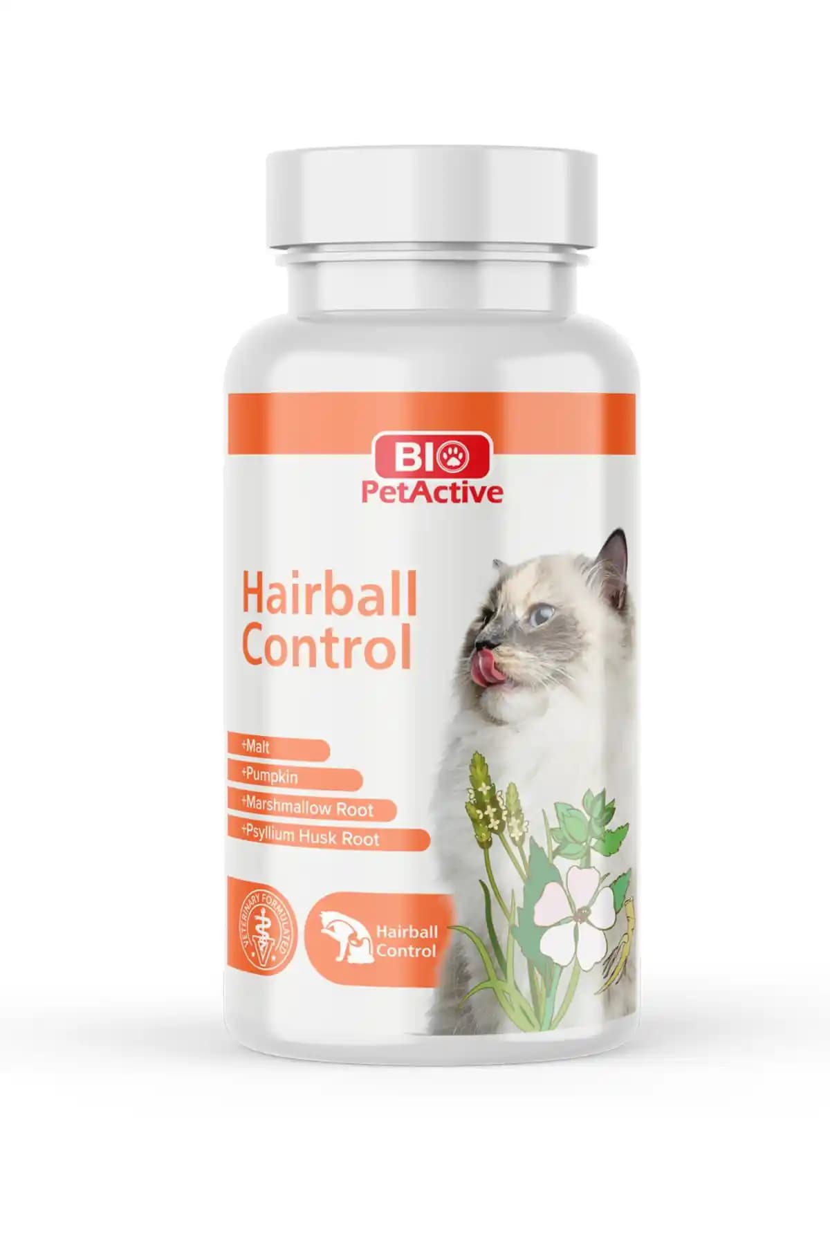 Bio PetActive Hairball Control: Kedilerde Tüy Yumağı ve Sağlıklı Tüy Bakımı Çözümü