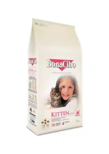 BonaCibo Yavru Kedi Maması 3 Kg Sağlıklı ve Lezzetli Beslenme Seçeneği