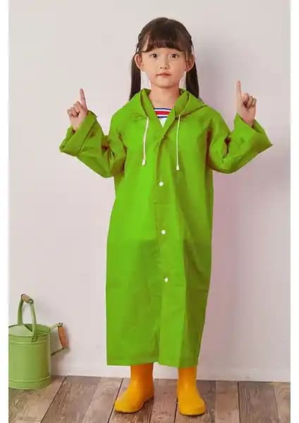 Bosile Unisex Çocuk Yağmurluğu: Su Geçirmez ve Hafif Tasarım ile Güvenli Koruma