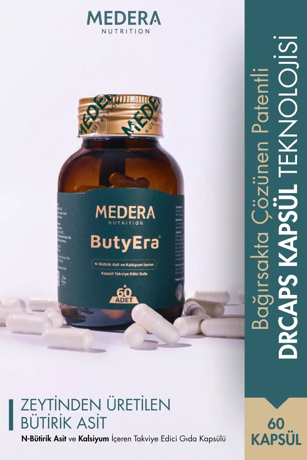 ButyEra Medera Nutrition N-Bütirik Asit ve Kalsiyum İçeren Takviye Edici Gıda İncelemesi