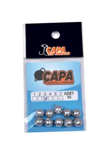 Çapa Kurşun Mafsallı Kurşun 10'lu Paket 1 Gram Güvenilir ve Çok Yönlü Av Malzemesi