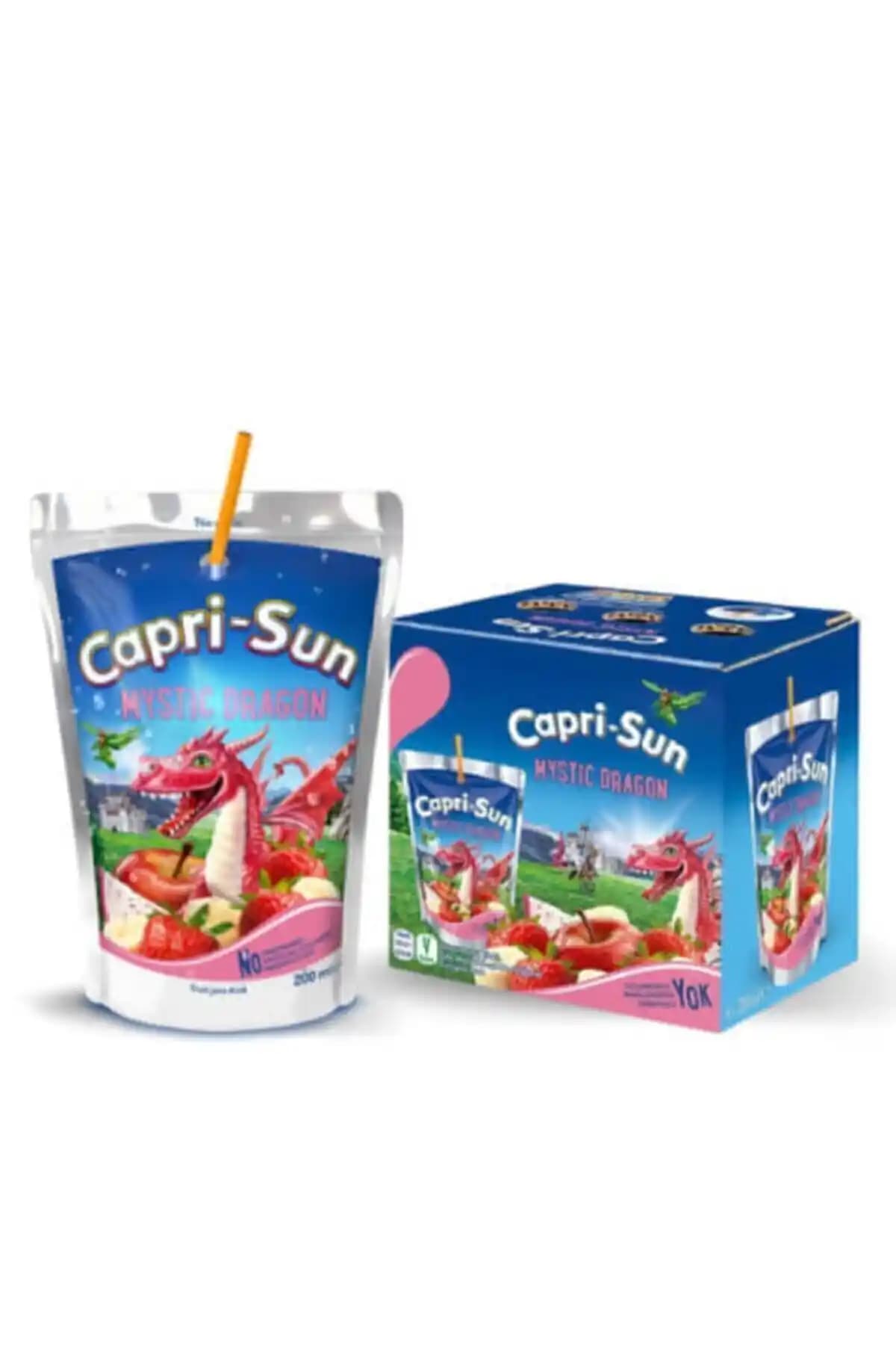 Capri-Sun Mystic Dragon Meyve Suyu: Doğal ve Pratik Bir Çocuklar İçin Ferahlatıcı İçecek