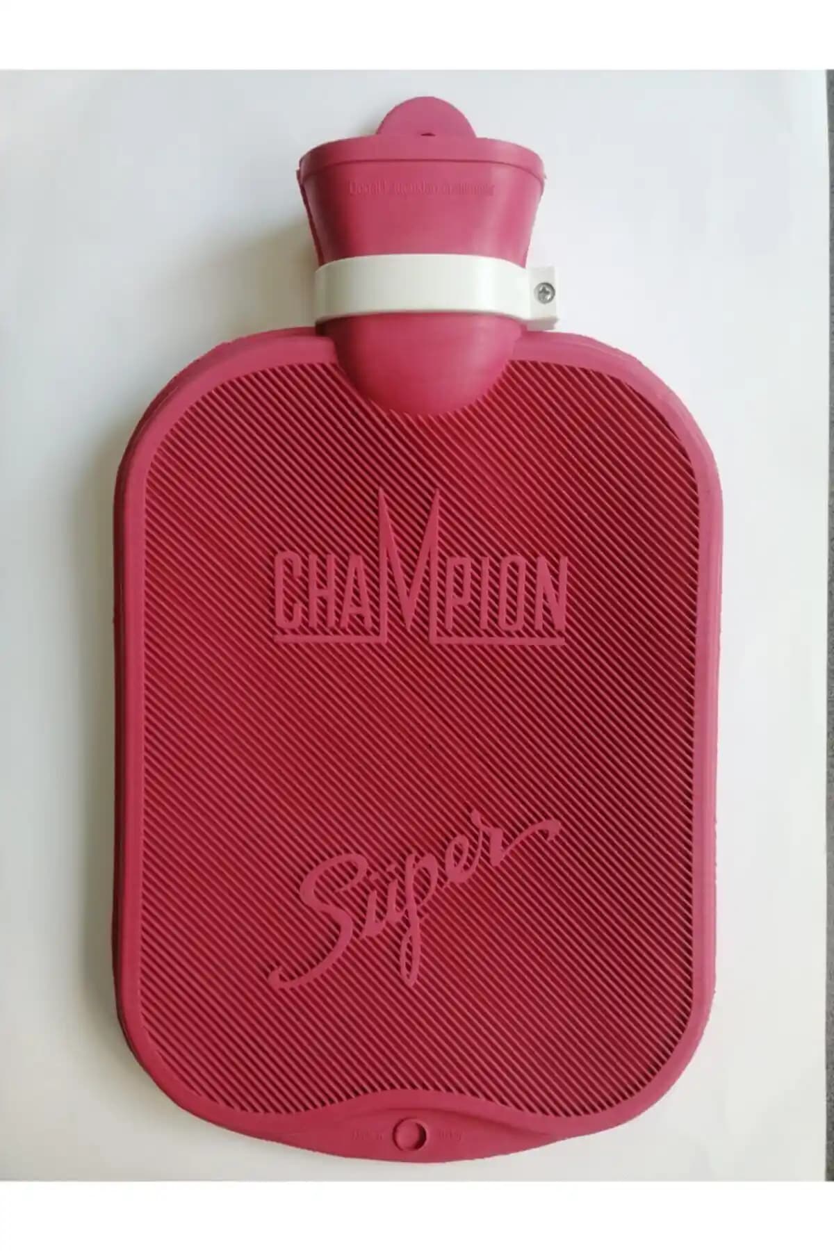 Champion Orijinal Kauçuk Termofor 2,5 Lt Güvenli ve Dayanıklı Sıcak Su Torbası