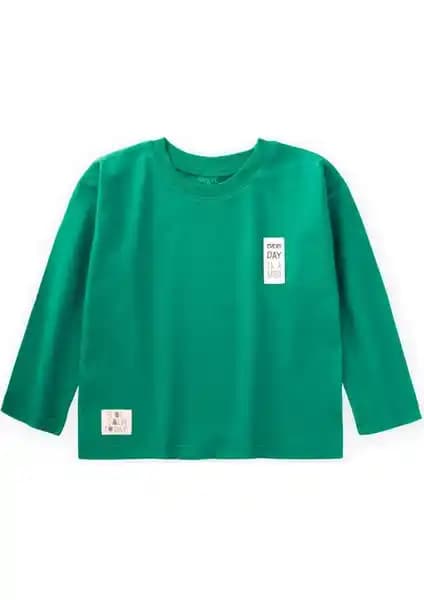 Cigit Mevsimlik Çocuk T-Shirtleri 2-10 Yaş Yeşil Renkli Konfor ve Şıklık Sunar