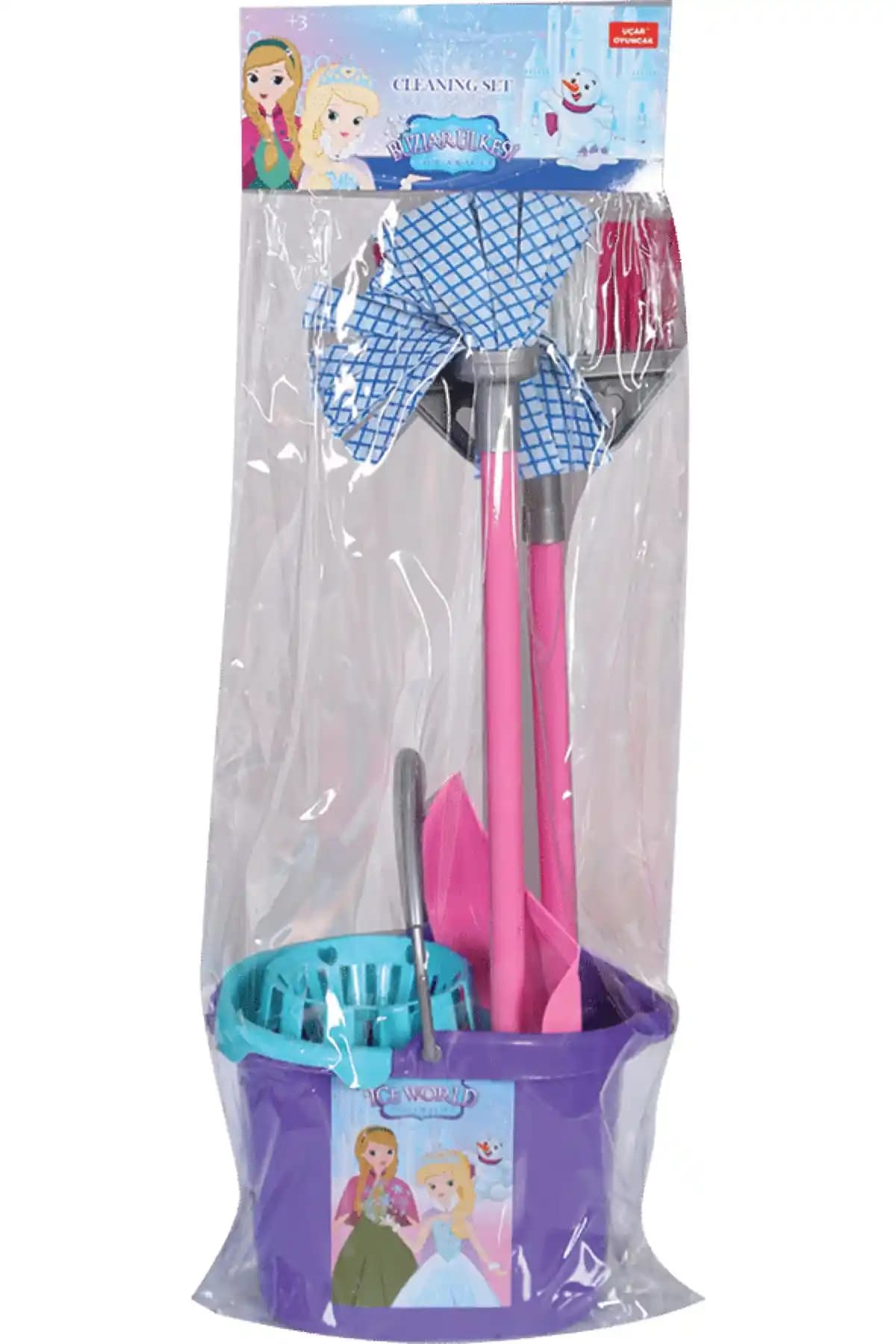 Çocuklar İçin Güvenli ve Eğlenceli Temizlik Oyuncak Seti Buzlar Ülkesi Vileda