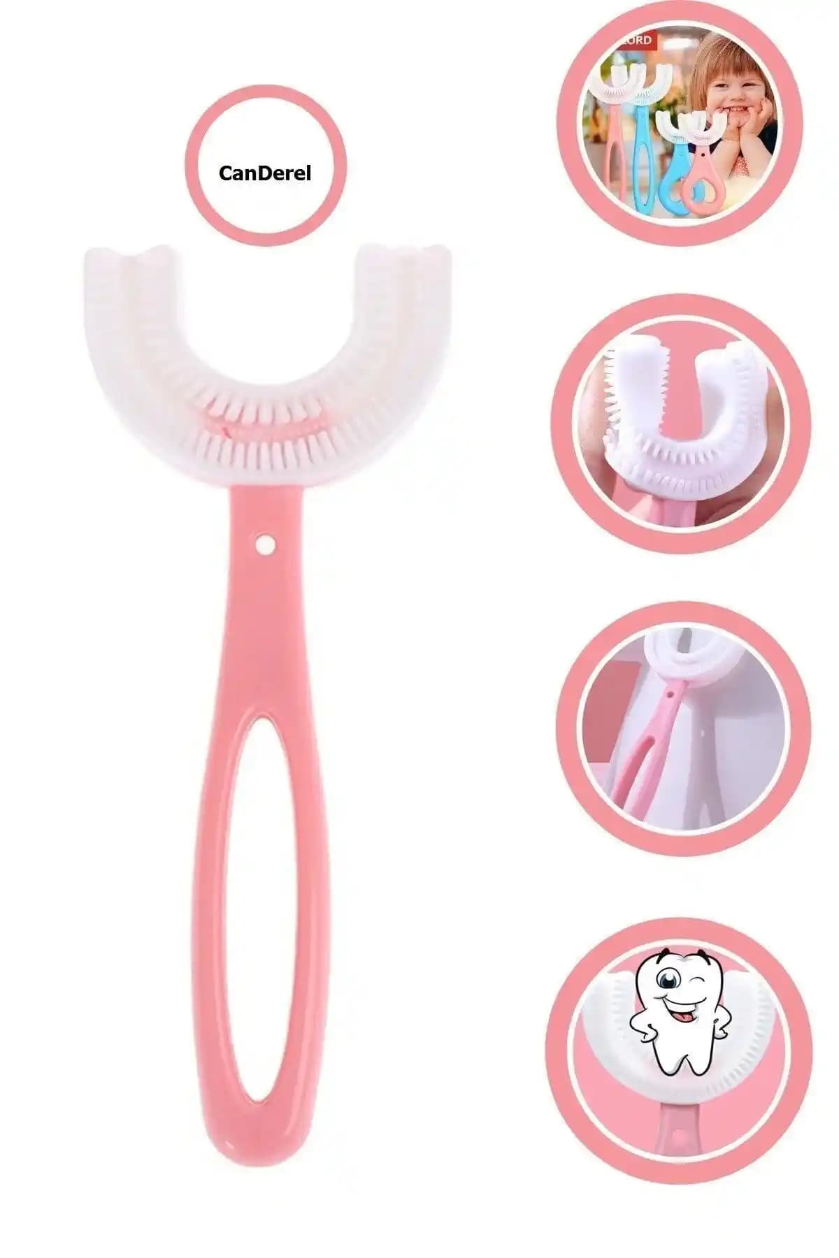 Çocuklar İçin Güvenli ve Eğlenceli U Şekilli Diş Fırçası Ürün İncelemesi ve Kullanım Avantajları