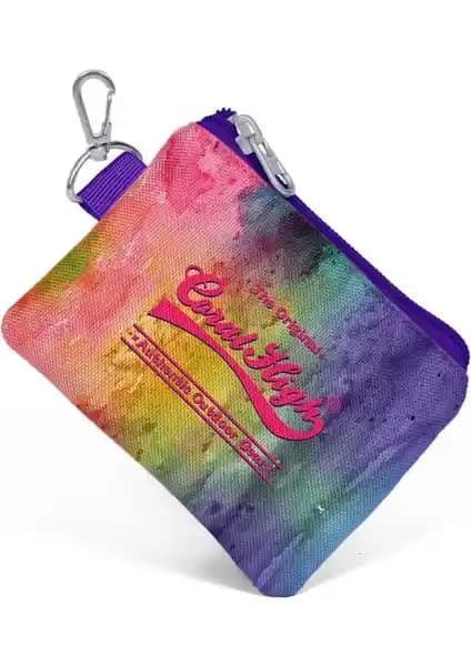 Coral High Rengarenk Bozuk Para Çantası Günlük Kullanım İçin Şık ve Dayanıklı Tasarım