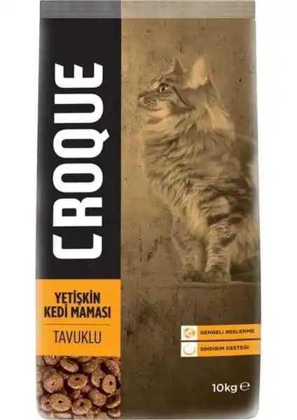 Croque Tavuklu Yetişkin Kedi Maması: Sağlıklı ve Dengeli Beslenme İçin Uygun Seçenek