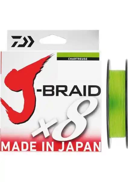 Daiwa J-Braid X8 Chartreuse Ip Olta Misinası Karşılaştırması ve Özellikleri