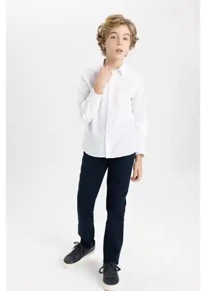 DeFacto Erkek Çocuk Lacivert Gabardin Pantolon İncelemesi ve Kullanım Tavsiyeleri