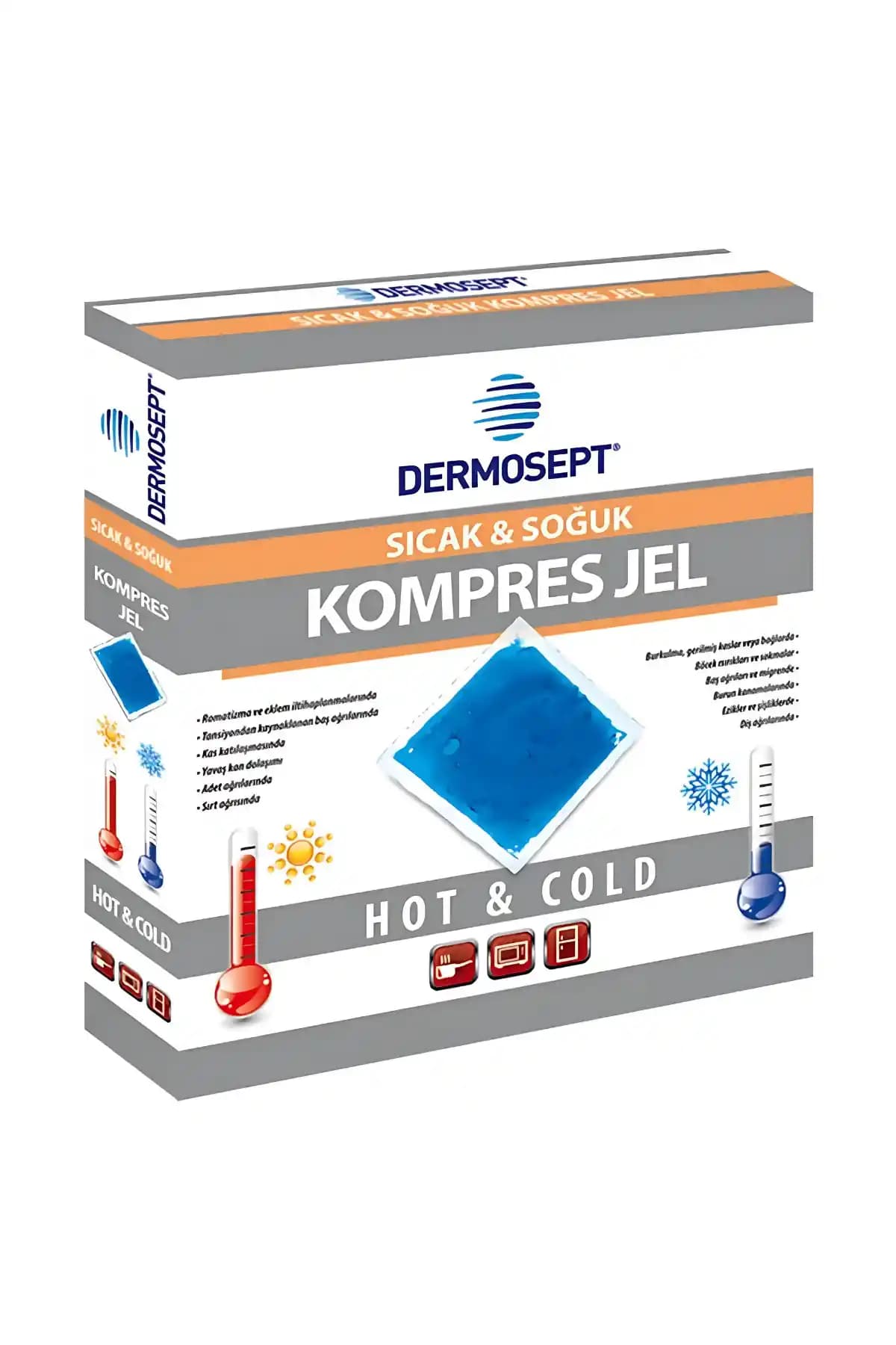 Dermosept Sıcak Soğuk Termo Jel Kompres: Çok Yönlü Rahatlatıcı ve Tedavi Edici Çözüm