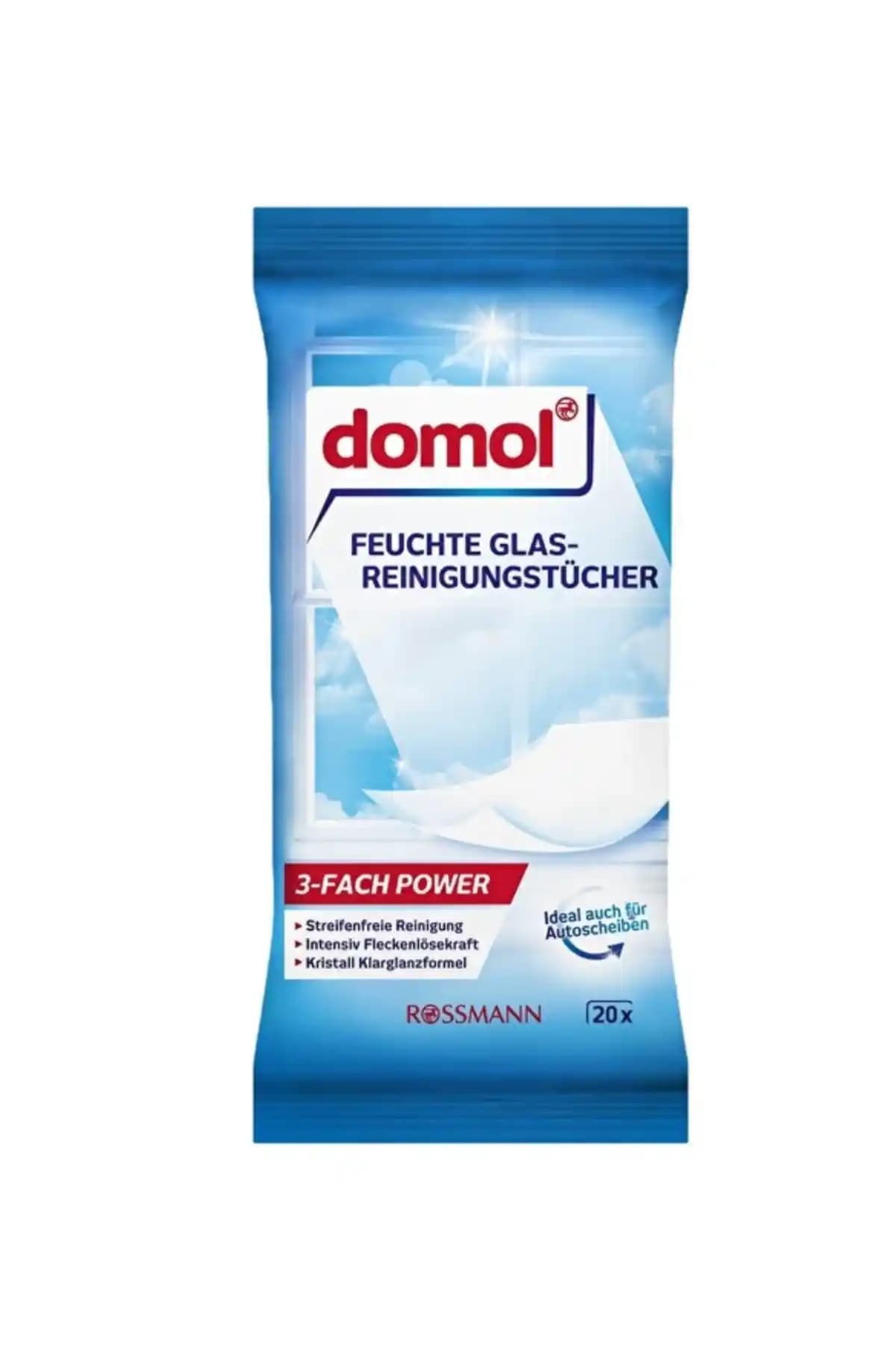 Domol Ayna ve Cam Yüzeyler İçin Islak Mendil: Güvenilir ve Pratik Temizlik Çözümü