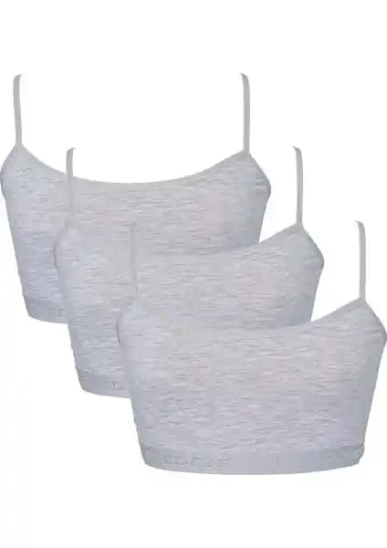 Dondeza Çocuklar İçin Konforlu ve Şık Alıştırma Sütyeni Yarım Atletler