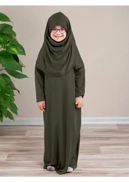 Dua' İs Tek Parça Kız Çocuk Namaz Elbisesi: Rahat ve Pratik Tasarım Özellikleri