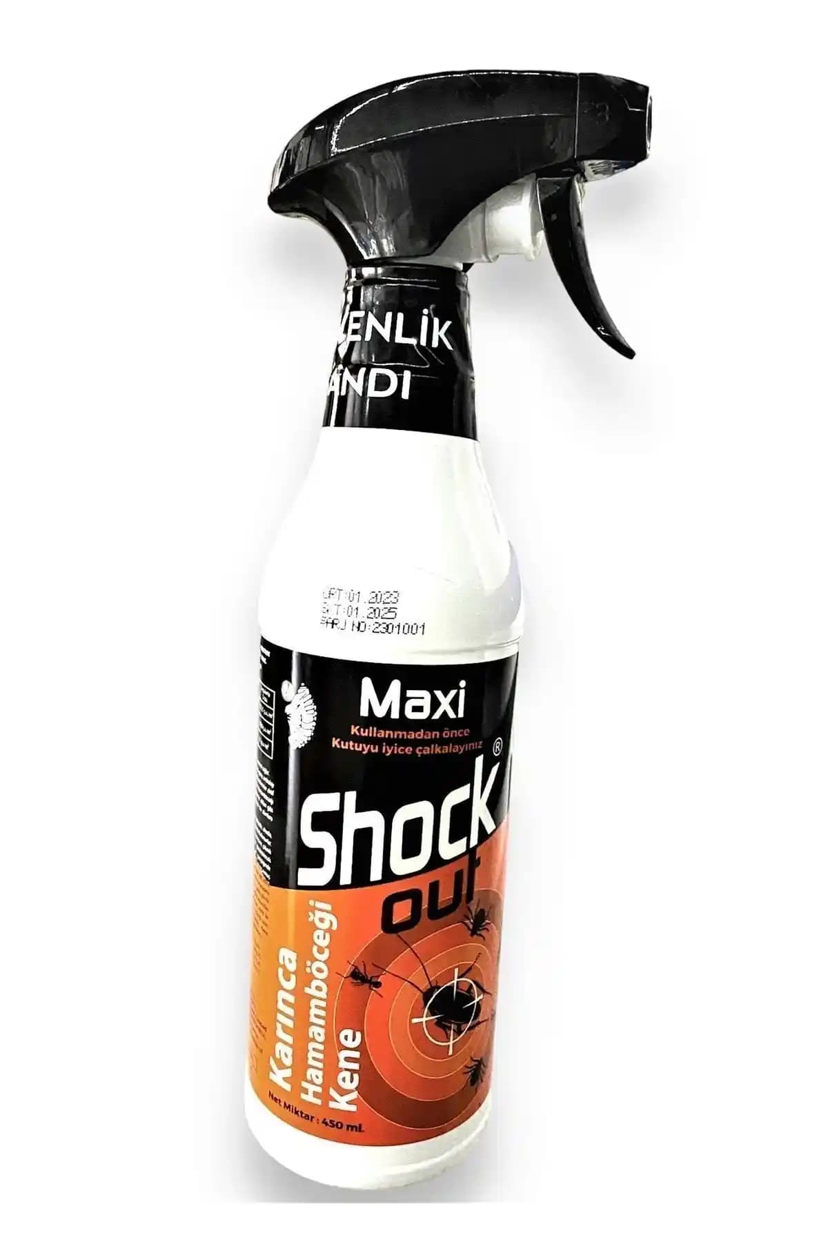 Dual Shock Out Maxi Haşere İlacı: Güvenilir ve Kokusuz Etkili Haşere Kontrolü